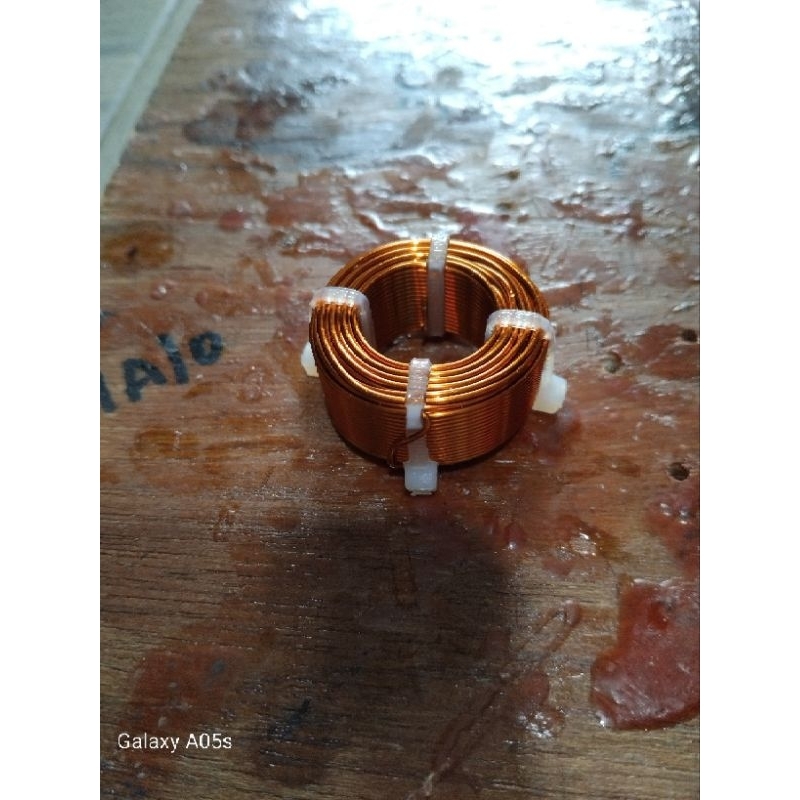 induktor lilitan crossover pasif 0,40mh 0,8mm