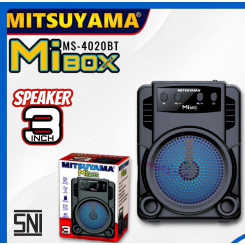 Speaker Aktif Kecil Mitsuyama  MS-4020BT Miboax Speaker