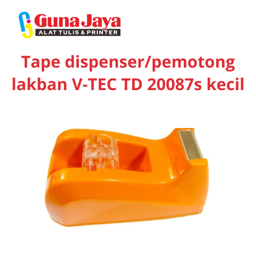 

Tape dispenser/pemotong lakban V-TEC TD 20087s kecil