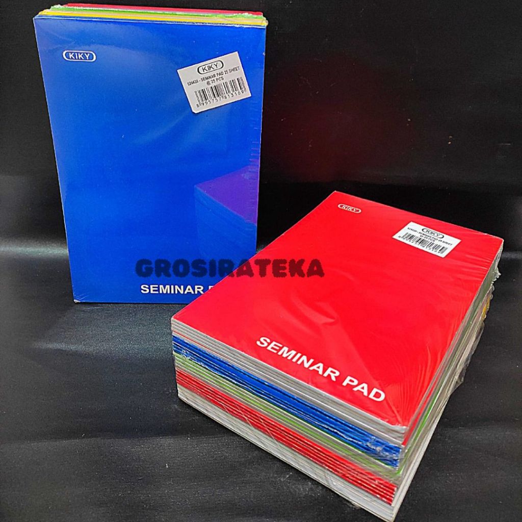 

BLOCKNOTE, NOTEBOOK, SEMINAR PAD A5 25 SHT KIKY