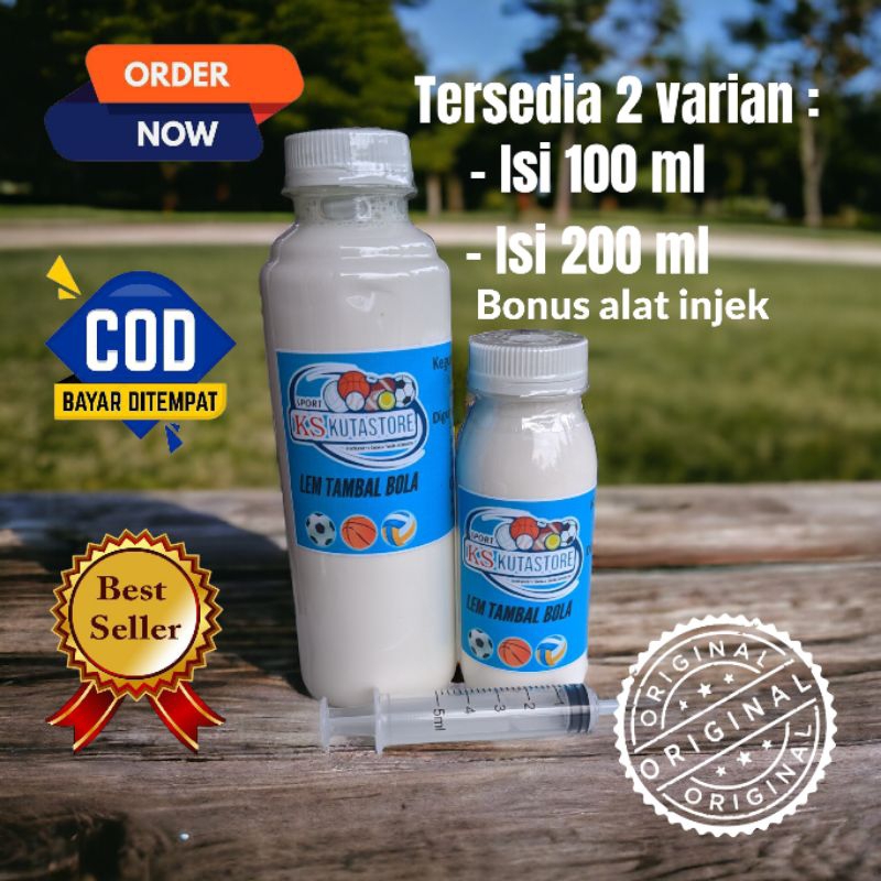 Lem Khusus Tambal Bola Bagus untuk Bola Voli, Basket dan Sepak