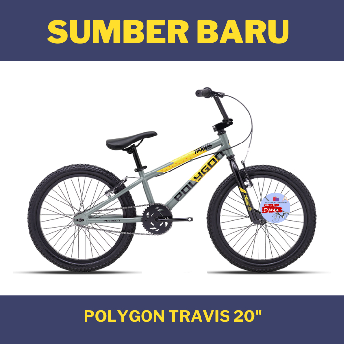 Sepeda Anak Bmx Polygon Travis 20" New Dealer Resmi