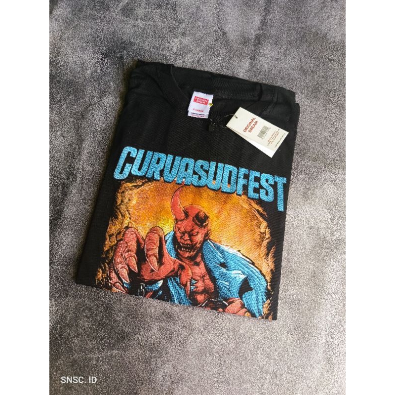 T-shirt Band Curvasudfest 2023 line up premium