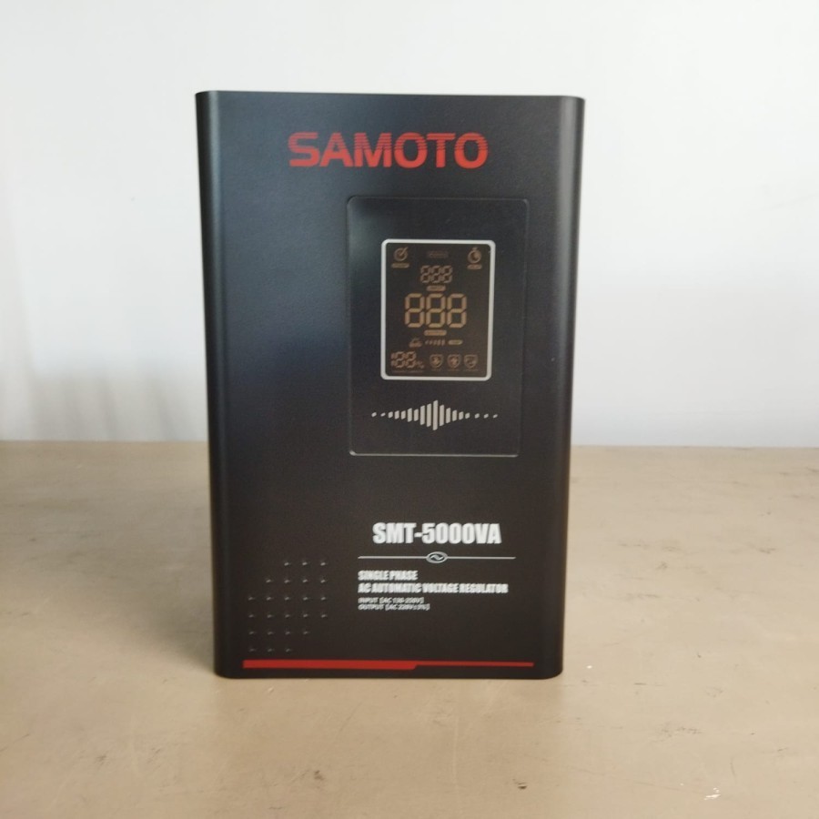 STABILIZER SAMOTO 5000VA - STAVOLT LISTRIK / STABILIZER MESIN KOPI 5000VA