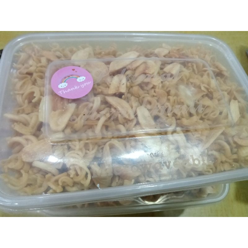 

Mie Kriuk Gurih Kemasan Jumbo 500 Gram Cemilan Seblak Mie