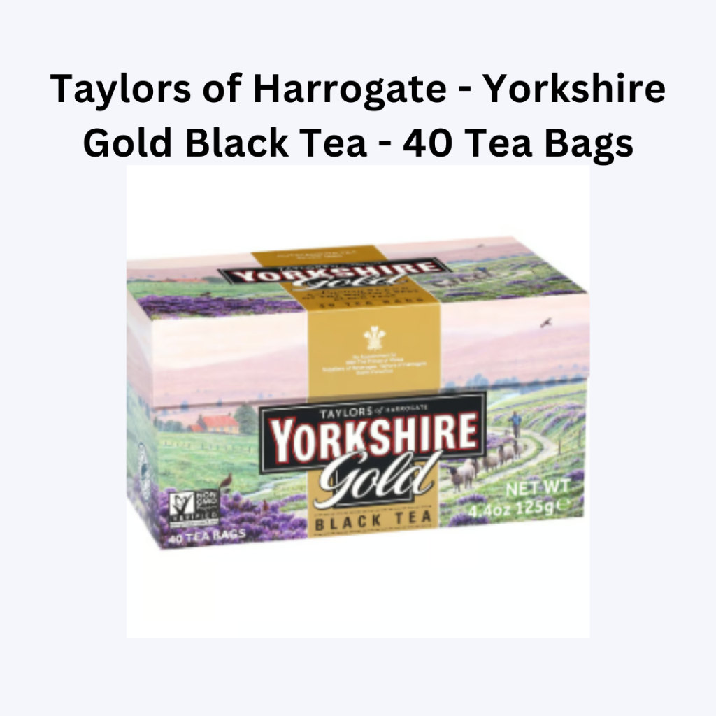 

Taylors of Harrogate - Yorkshire Gold Black Tea - 40 Tea Bags