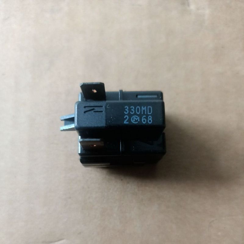 Relay PTC Kulkas 2 Pin Soket Kanan Kiri Murata 330MD Original
