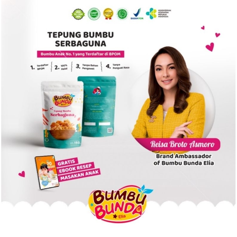 

Tepung bumbu serbaguna 150g by Bumbu Bunda Elia