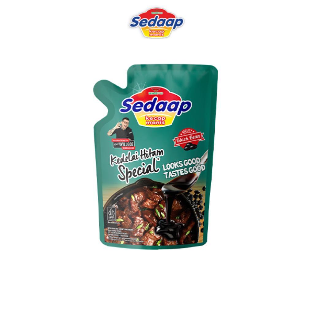 Sedaap Kecap Manis Kedelai Hitam Spesial Pouch 725 gr - Gambar 2