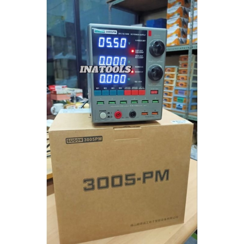 PSU DIGITAL - DC POWER SUPPLY SUGON 3005PM ORIGINAL HIGH QUALITY