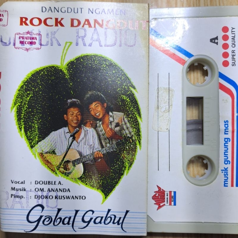 Kaset Pita Rock Dangdut Album Gobal Gabul