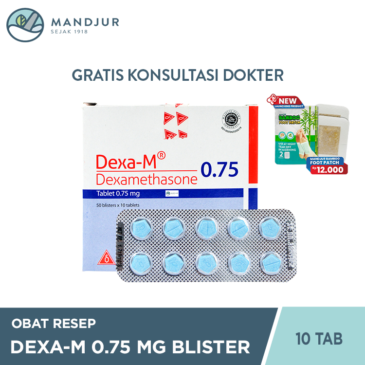 Dexa-M 0.75 mg 10 Tablet