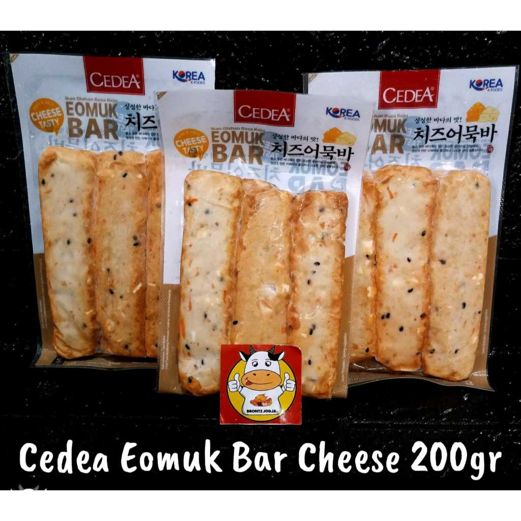 

CEDEA EOMUK BAR CHEESE/VEGGIE 200GR-FROZEN FOOD-BRONTZ JOGJA