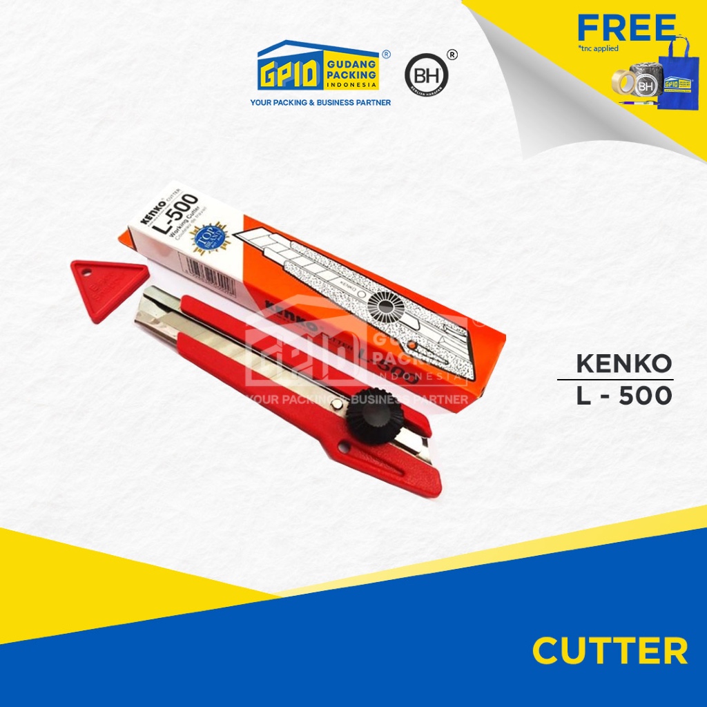 

KENKO - L-500 Working Pisau Cutter Besar