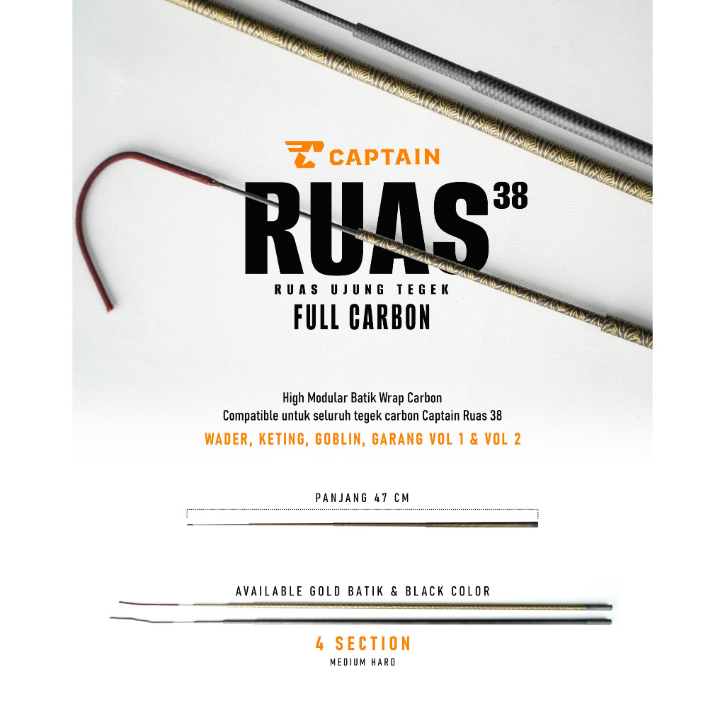 RUAS UJUNG JORAN TEGEK SET 4 RUAS