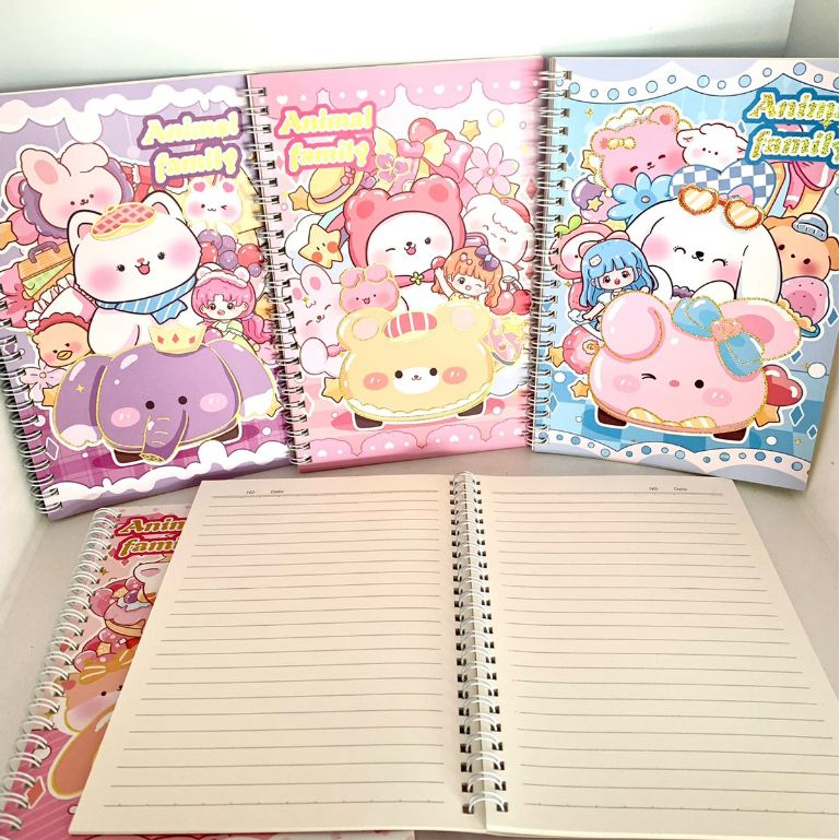 

Buku Tulis Ring A5 Notebook Ring A5 Buku Catatan Buku Tulis Motif