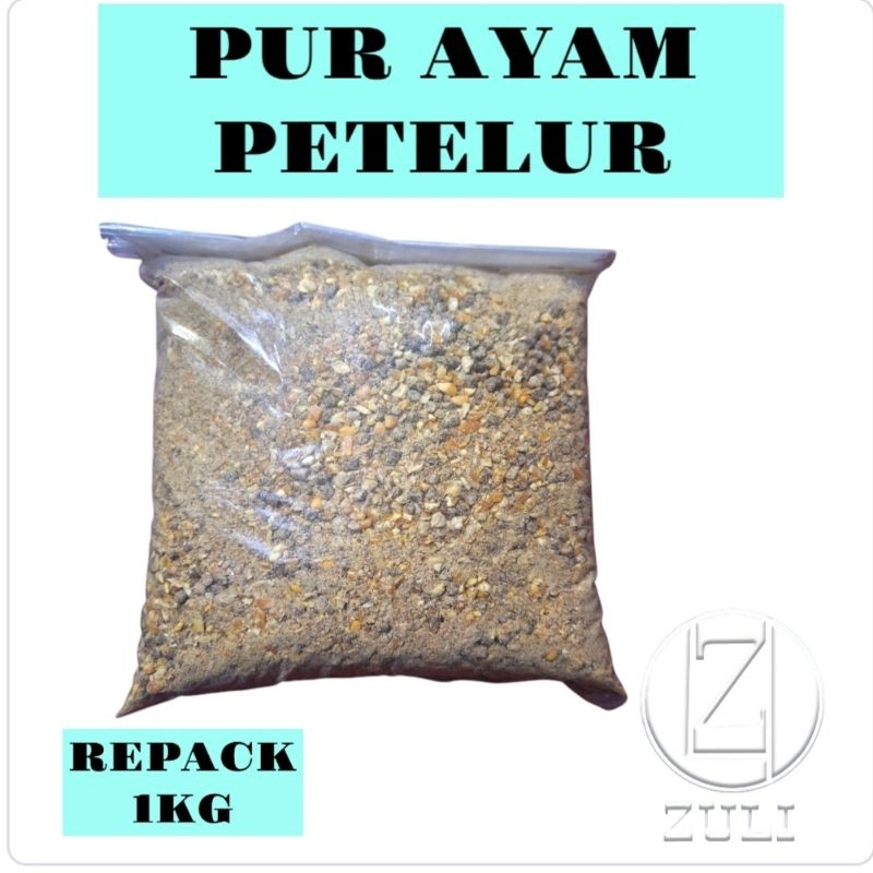 Pur Telur 1 Kg Pur Ayam Petelur Pakan Ayam Peningkat Produksi Telur