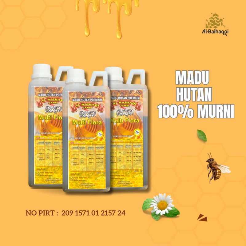 

MADU HUTAN MULTI FLORA- MADU AL-BAIHAQI