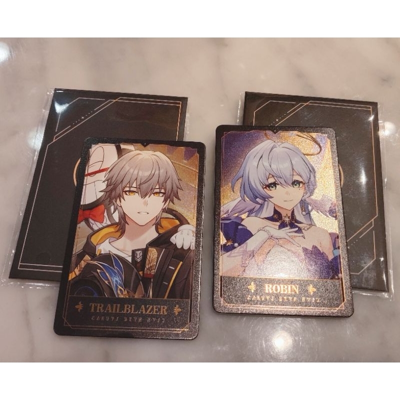 Honkai Star Rail Event Cards Caelus & Robin 100% Official Release from Charmony Festival