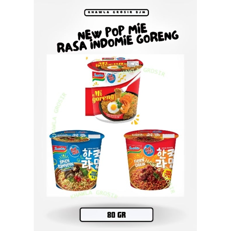 

KALSEL POP MIE INDOMIE SPICY RAMYEON TORI MISO KARA 80 Gr