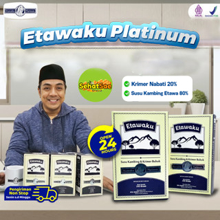 

Etawaku Platinum : Susu Kambing Etawa Untu Memelihara Sistem Pernapasan Isi 200 Gram