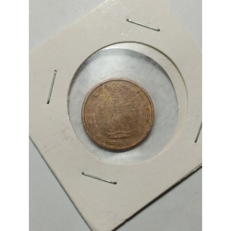 koin asing 2 cent euro mh 866