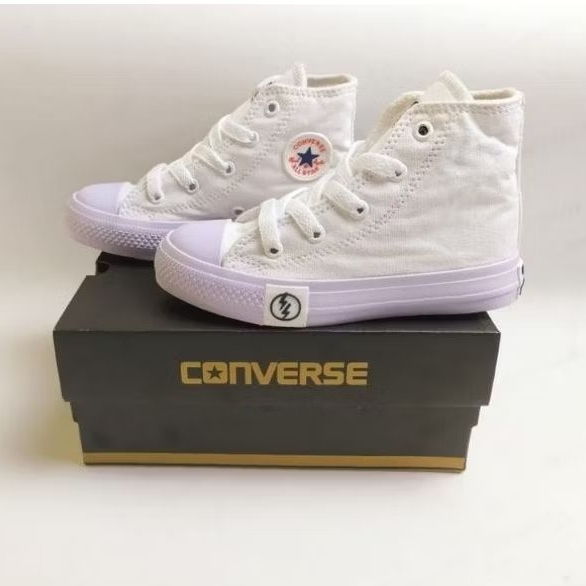 Sepatu anak Converse all Star putih tinggi / sepatu Converse anak perempuan sepatu anak kids