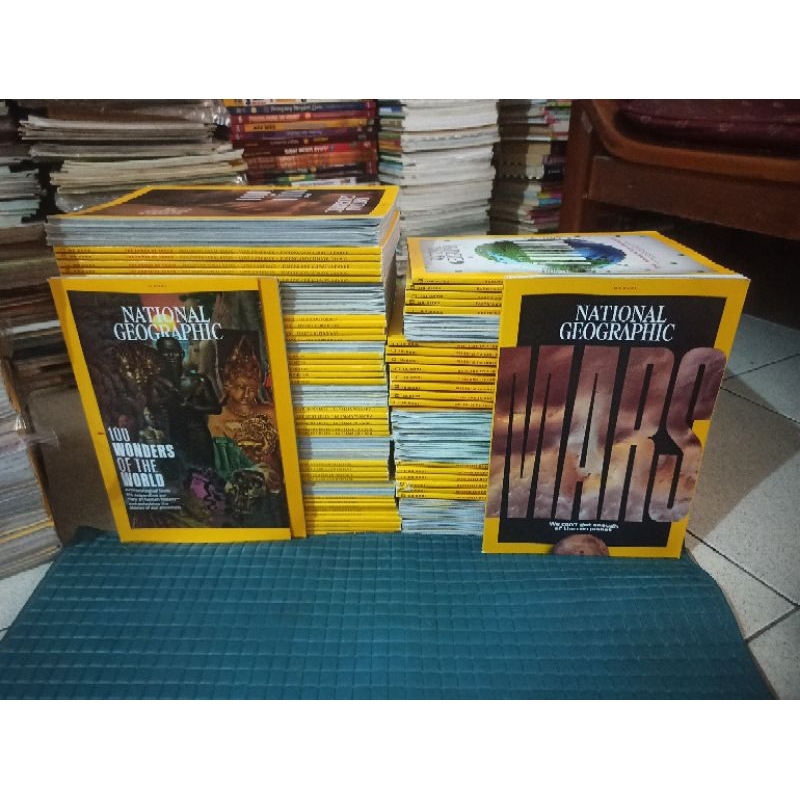 Majalah NAT GEO NATIONAL GEOGRAPHIC 2020/2021/2022/2023. NAT GEO ENGLISH EDITION . (Baru) JunDW