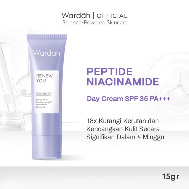 Wardah Renew You Day Cream - Wardah Renew You Day Cream - 15 gr