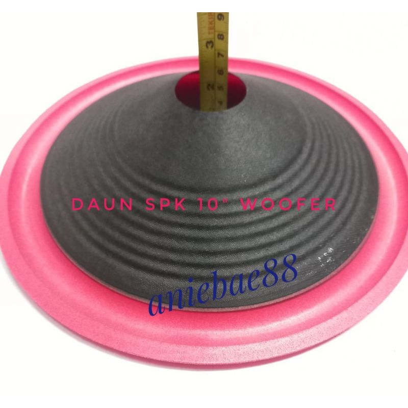 Daun speaker kertas speaker 10 inch woofer Lb30mm