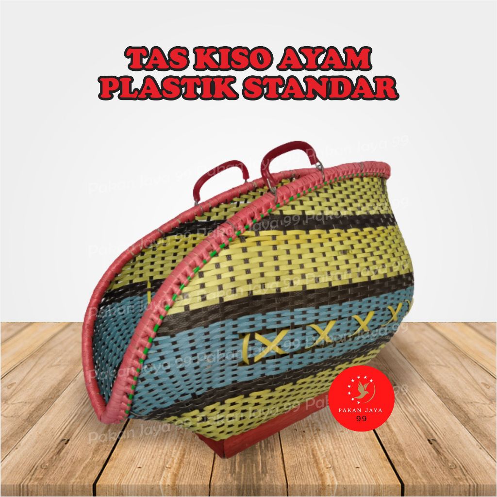READY TAS AYAM ROTAN MURAH TAS KISO AYAM BANGKOK ADUAN BAHAN ROTAN PLASTIK UKURAN STANDAR ATAU JUMBO