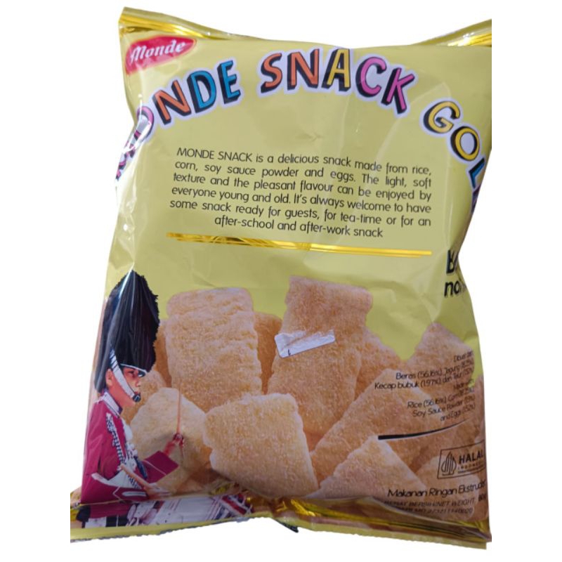 

Monde snack gold 60gr