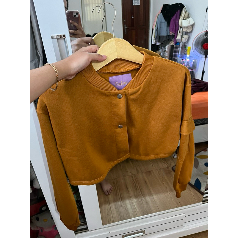 jacket wanita fleece outer