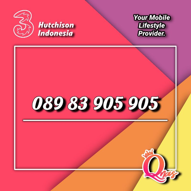 Nomor CANTIK TRI 11DIGIT 4G LTE #10