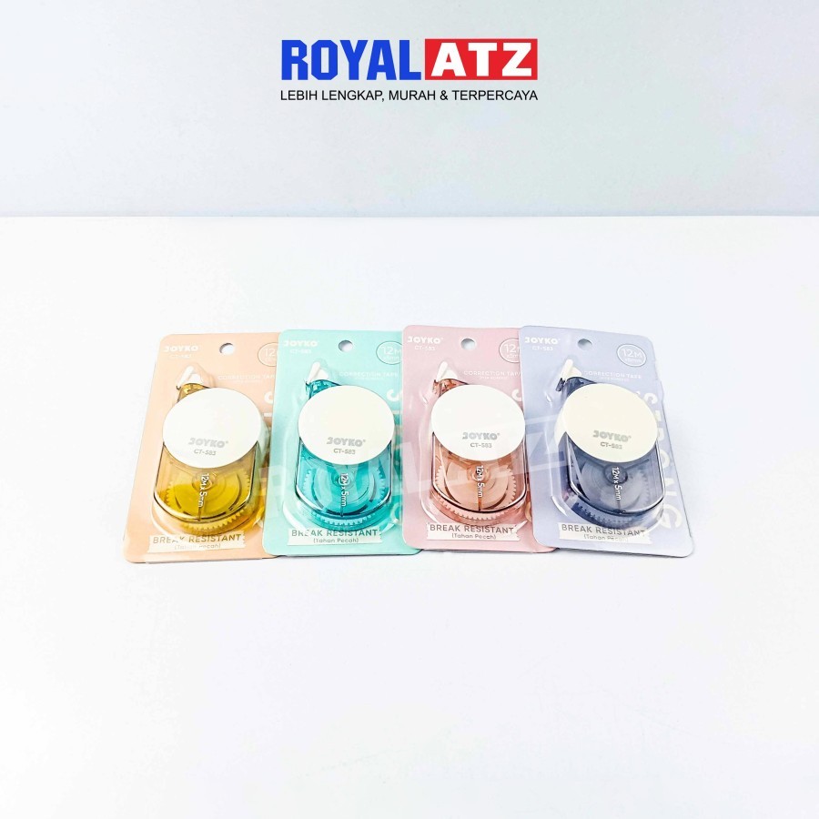 

Correction Tape / Tip Ex Kertas CT-583 Joyko