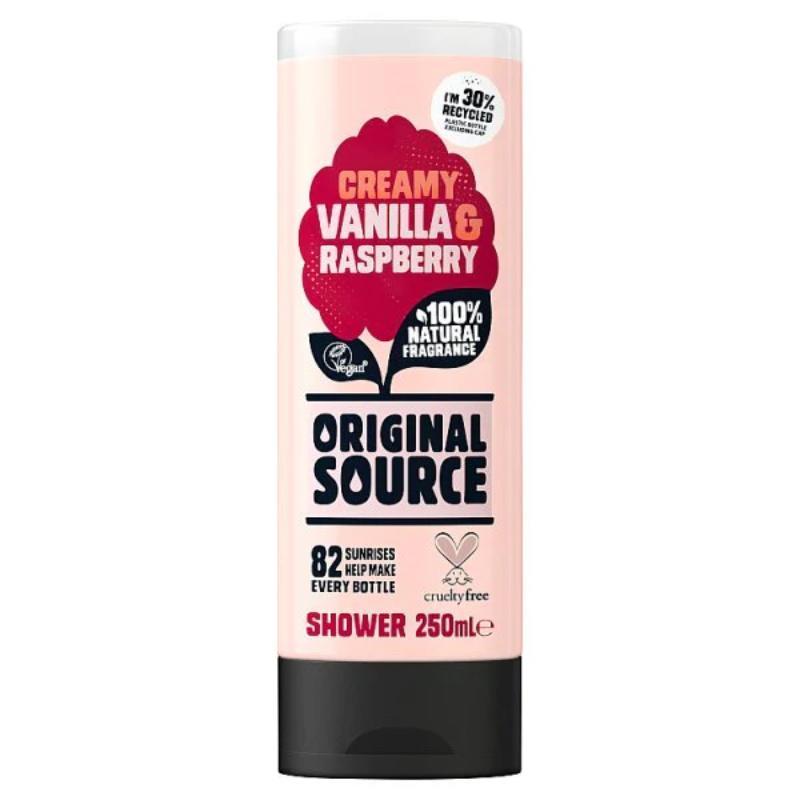 Original Source Body Wash Vanilla Raspberry 250 ml