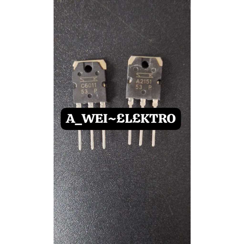 Hrg 1 set C6011 + A2151 C6011A A2151A SC6011 SA2151 SC6011A SA2151A 2SC6011 2SA2151 2SC6011 2SC6011A