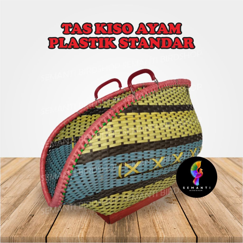 JUAL TAS AYAM ROTAN MURAH TAS KASO AYAM BANGKOK ADUAN BAHAN ROTAN ATAU PLASTIK UKURAN STANDAR/JUMBO
