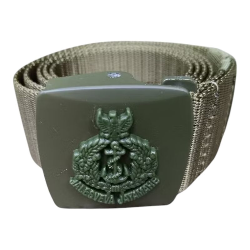 sabuk pdl ,ikat pinggang hijau pdl TNI AL asli jatah original