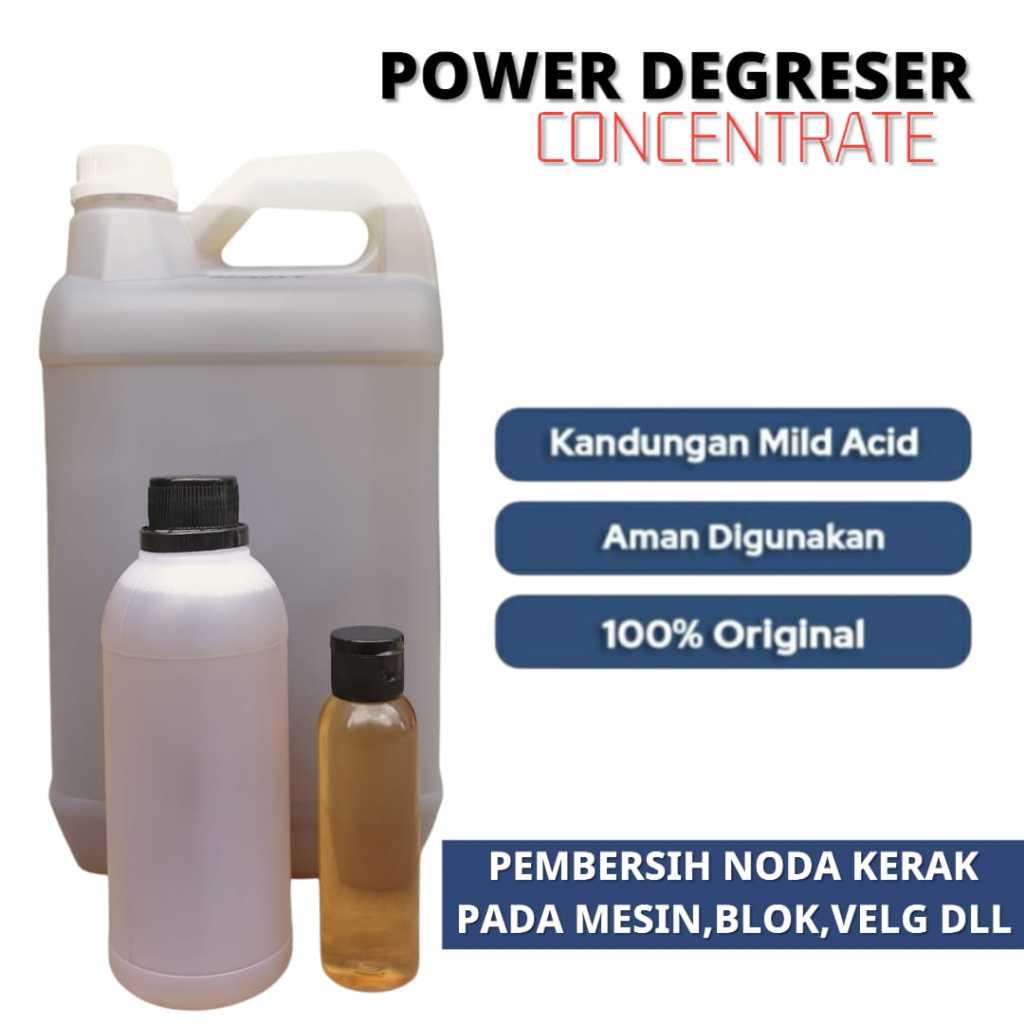 power degreaser / undercarriage degreaser concentrate