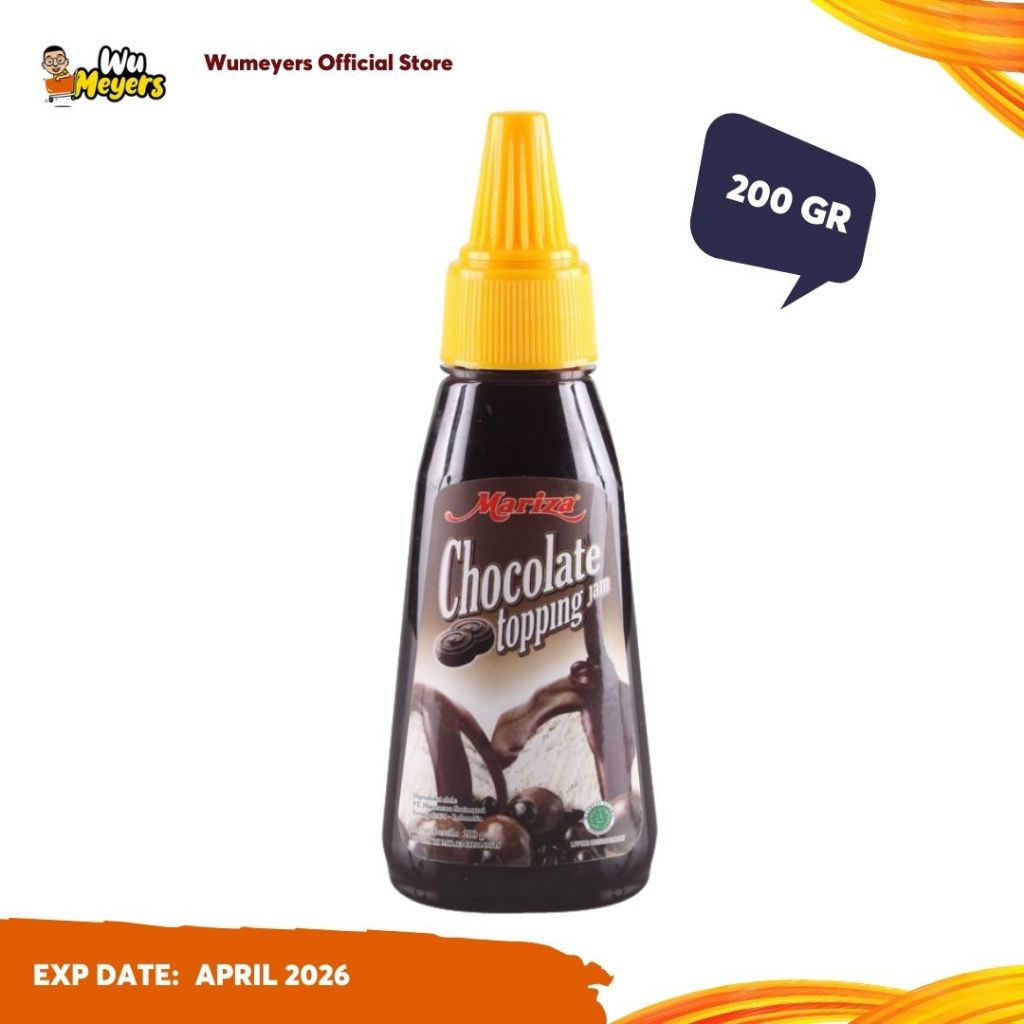 

Mariza Topping Chocolate - Selai Toping Coklat 200gr