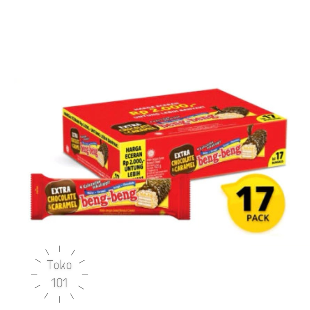 

BENG BENG Wafer Chocolate Box Isi 17 Bungkus