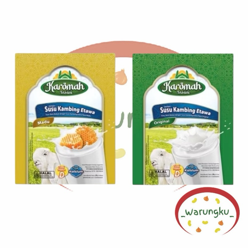 SATUAN Susu Kambing Etawa KAROMAH 1pcs Forisa