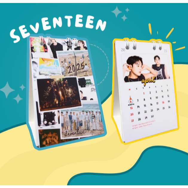 

Kalender meja kerja 2025 KPOP TREASURE SEVENTEEN NCT DREAM 127 STRAY KIDS
