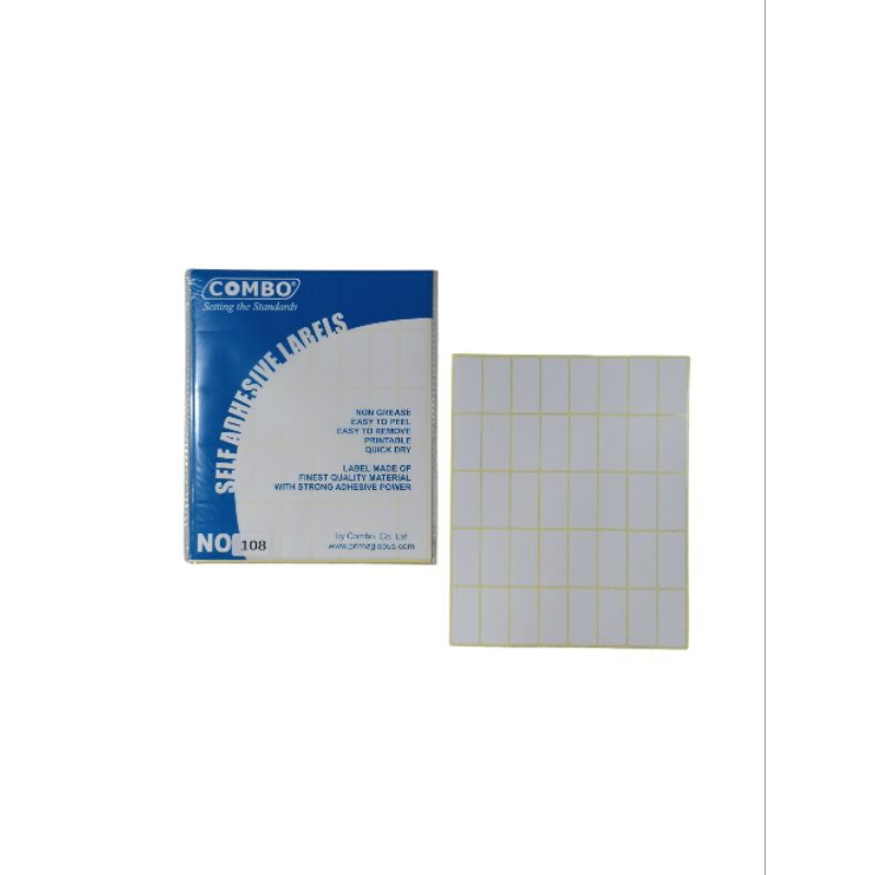 

label stiker no 108 isi 7 lembar