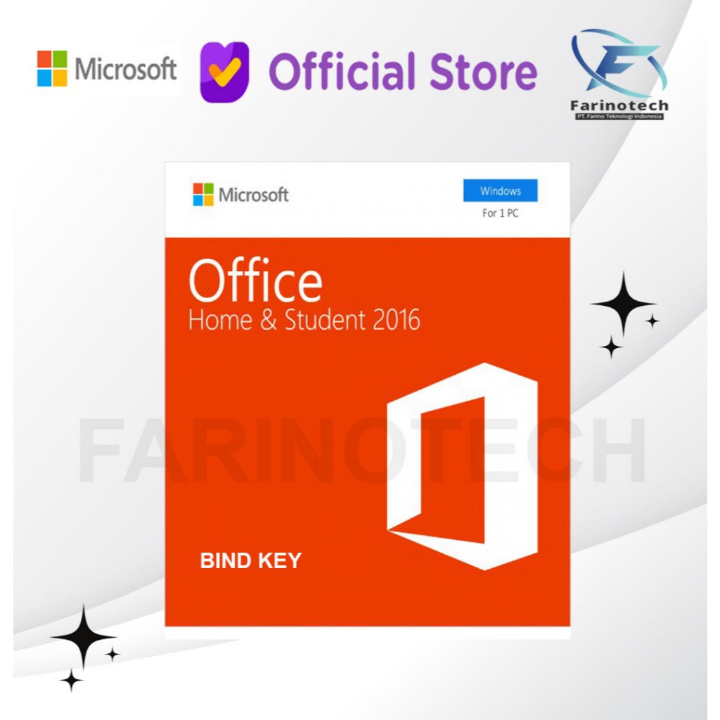 Microsoft Office Home Student 2016 for PC Key Lifetime ESD