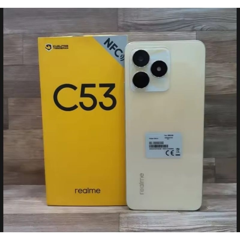 promo akhir tahun hp realme C53 model terbaru RAM8/256gb terlaris stok 15pcs aja full set