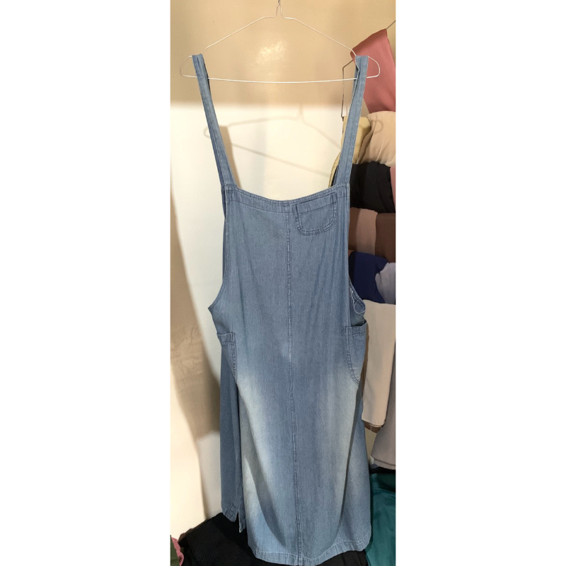 overal jeans denim (preloved)