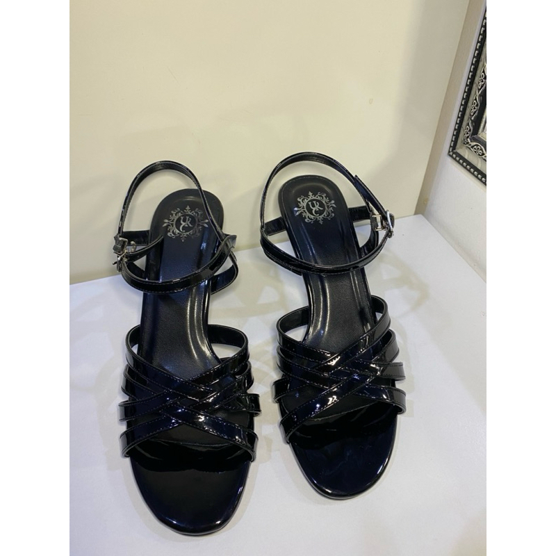 Heels Yongki Komaladi 5cm Glossy Black