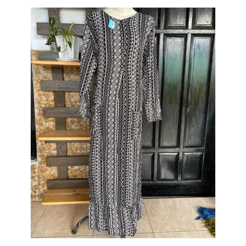 Home Dress Murah Daster Lengan Panjang Daster Rayon Murah